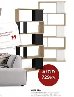 Daells Bolighus MAZE REOL, DKK 729 tilbud