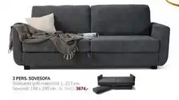 Daells Bolighus 3 PERS. SOVESOFA, DKK 3674 tilbud