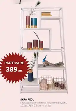 Daells Bolighus SKRÅ REOL, DKK 389 tilbud
