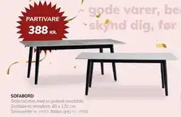 Daells Bolighus SOFABORD, DKK 388 tilbud