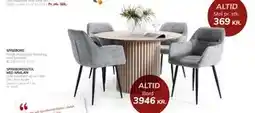 Daells Bolighus SPISEBORDSSTOL MED ARMLÆN, DKK 369 tilbud
