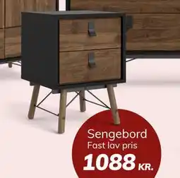 Daells Bolighus Sengebord, DKK 1088 tilbud