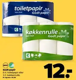 Netto Godt papir, DKK 12 tilbud