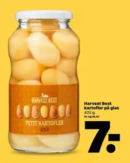 Netto Harvest Best kartofler på glas, DKK 7 tilbud