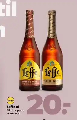 Netto Leffe øl, DKK 20 tilbud