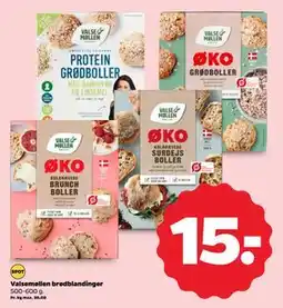 Netto Valsemøllen brødblandinger, DKK 15 tilbud