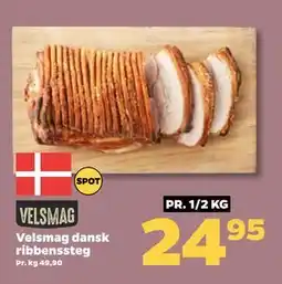 Netto Velsmag dansk ribbenssteg, DKK 24.95 tilbud