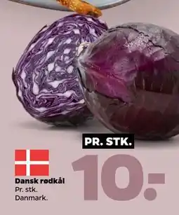 Netto Dansk rødkål, DKK 10 tilbud