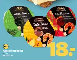 Netto Castello flødeost, DKK 18 tilbud