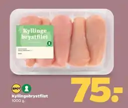 Netto Kyllingebrystfilet, DKK 75 tilbud