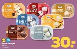 Netto Gelato isbæger, DKK 30 tilbud