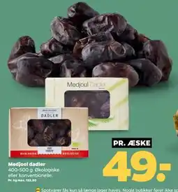 Netto Medjool dadler, DKK 49 tilbud