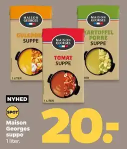 Netto Maison Georges suppe, DKK 20 tilbud