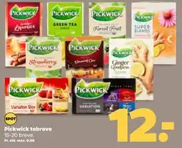 Netto Pickwick tebreve, DKK 12 tilbud