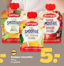 Netto Semper smoothie, DKK 5 tilbud
