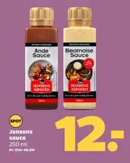 Netto Jensens sauce, DKK 12 tilbud
