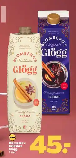 Netto Blomberg's Originale Glögg, DKK 45 tilbud