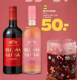 Netto Blossa gløgg, DKK 50 tilbud