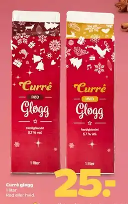 Netto Curré gløgg, DKK 25 tilbud