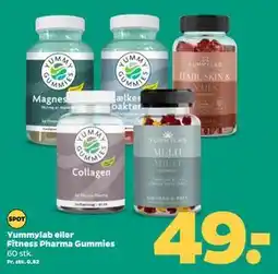 Netto Yummylab eller Fitness Pharma Gummies, DKK 49 tilbud