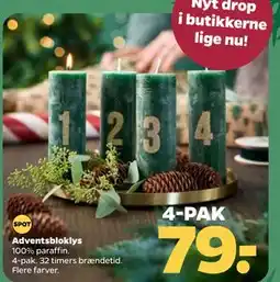Netto Adventsbloklys, DKK 79 tilbud