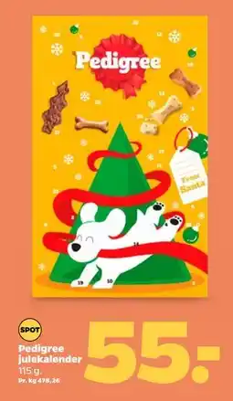 Netto Pedigree julekalender, DKK 55 tilbud