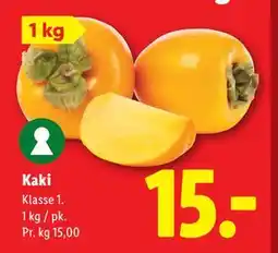Lidl Kaki, DKK 15 tilbud