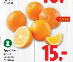 Lidl Appelsiner, DKK 15 tilbud