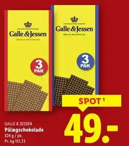 Lidl Pålægschokolade, DKK 49 tilbud