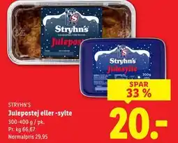 Lidl Julepostej eller -sylte, DKK 20 tilbud
