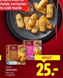 Lidl Forårsruller, DKK 25 tilbud