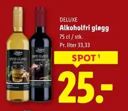 Lidl Alkoholfri gløgg, DKK 25 tilbud