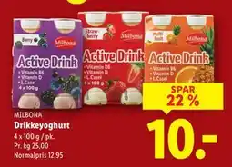 Lidl Drikkeyoghurt, DKK 10 tilbud