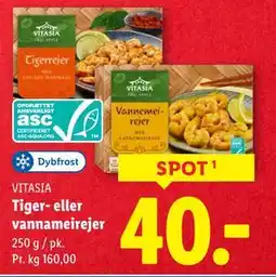 Lidl Tiger- eller vannameirejer, DKK 40 tilbud