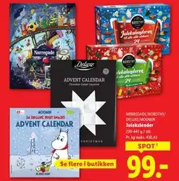 Lidl Julekalender, DKK 99 tilbud