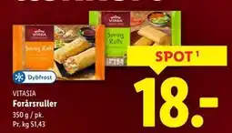 Lidl Forårsruller, DKK 18 tilbud