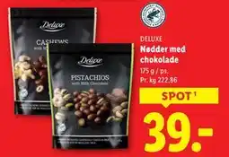 Lidl Nødder med chokolade, DKK 39 tilbud