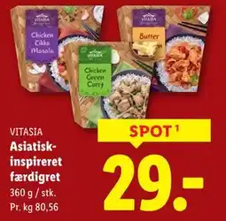 Lidl Asiatiskinspireret færdigret, DKK 29 tilbud