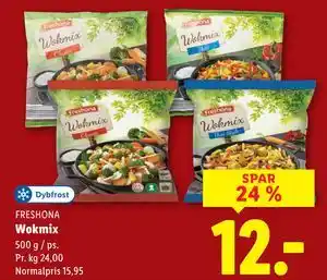 Lidl Wokmix, DKK 12 tilbud