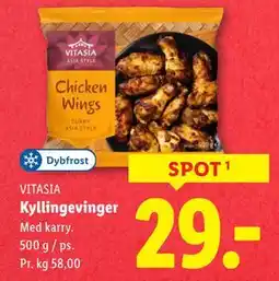 Lidl Kyllingevinger, DKK 29 tilbud