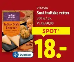 Lidl Små indiske retter, DKK 18 tilbud