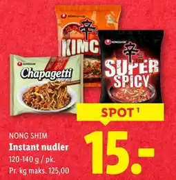 Lidl Instant nudler, DKK 15 tilbud
