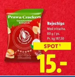 Lidl Rejechips, DKK 15 tilbud