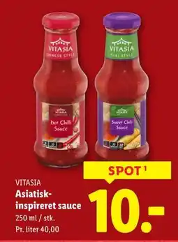 Lidl Asiatiskinspireret sauce, DKK 10 tilbud