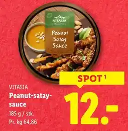 Lidl Peanut-sataysauce, DKK 12 tilbud