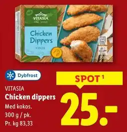 Lidl Chicken dippers, DKK 25 tilbud