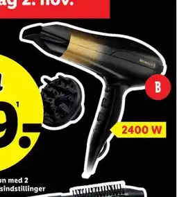 Lidl Hårtørrer, DKK 129 tilbud