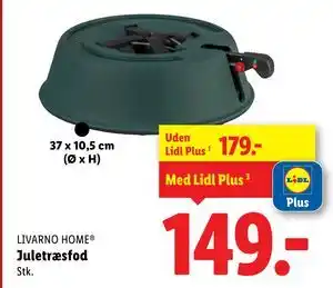 Lidl Juletræsfod, DKK 179, App-pris tilbud