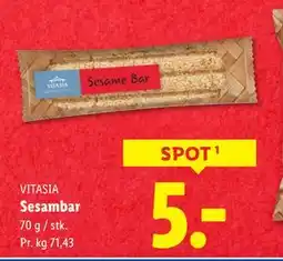 Lidl Sesambar, DKK 5 tilbud