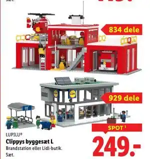 Lidl Clippys byggesæt L, DKK 249 tilbud
